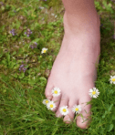 pieds et fleurs